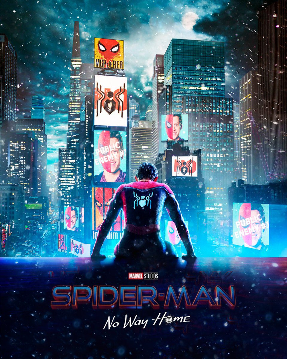 MarvelStory_'s tweet photo. Nouvelle affiche officielle pour #SpiderManNoWayHome ! https://t.co/Xb5DS7Byc5
