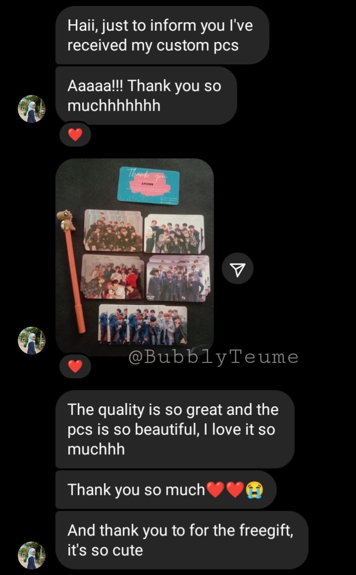 BubblyTeume's tweet photo. 💎 #bblyfeedback https://t.co/yZ4dIXk0Y7