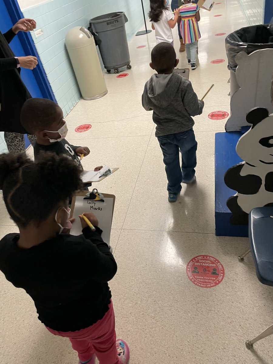 Jess_Sturdivant's tweet photo. @sparham07 Is was exciting to see our pre-k students making observations in the halls of WECEC πΌ for items that are made of πͺ΅. Students made tally marks on π for every every item πmade ofπͺ΅. #littlescientist #treeunit #observations @mpitremartin @krysthompkins11 @taqdaniels https://t.co/3PgCnz8XvT