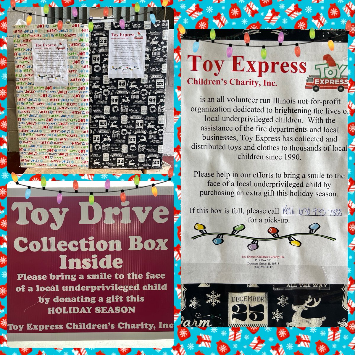 IAFF2392's tweet photo. ‘Tis the season of giving! Did you know that Station 81, located just off Roosevelt and Ardmore, is a designated drop off site for Toy Express? Feel free to stop by any time and drop off your donations! https://t.co/1Jn7nlVHFm