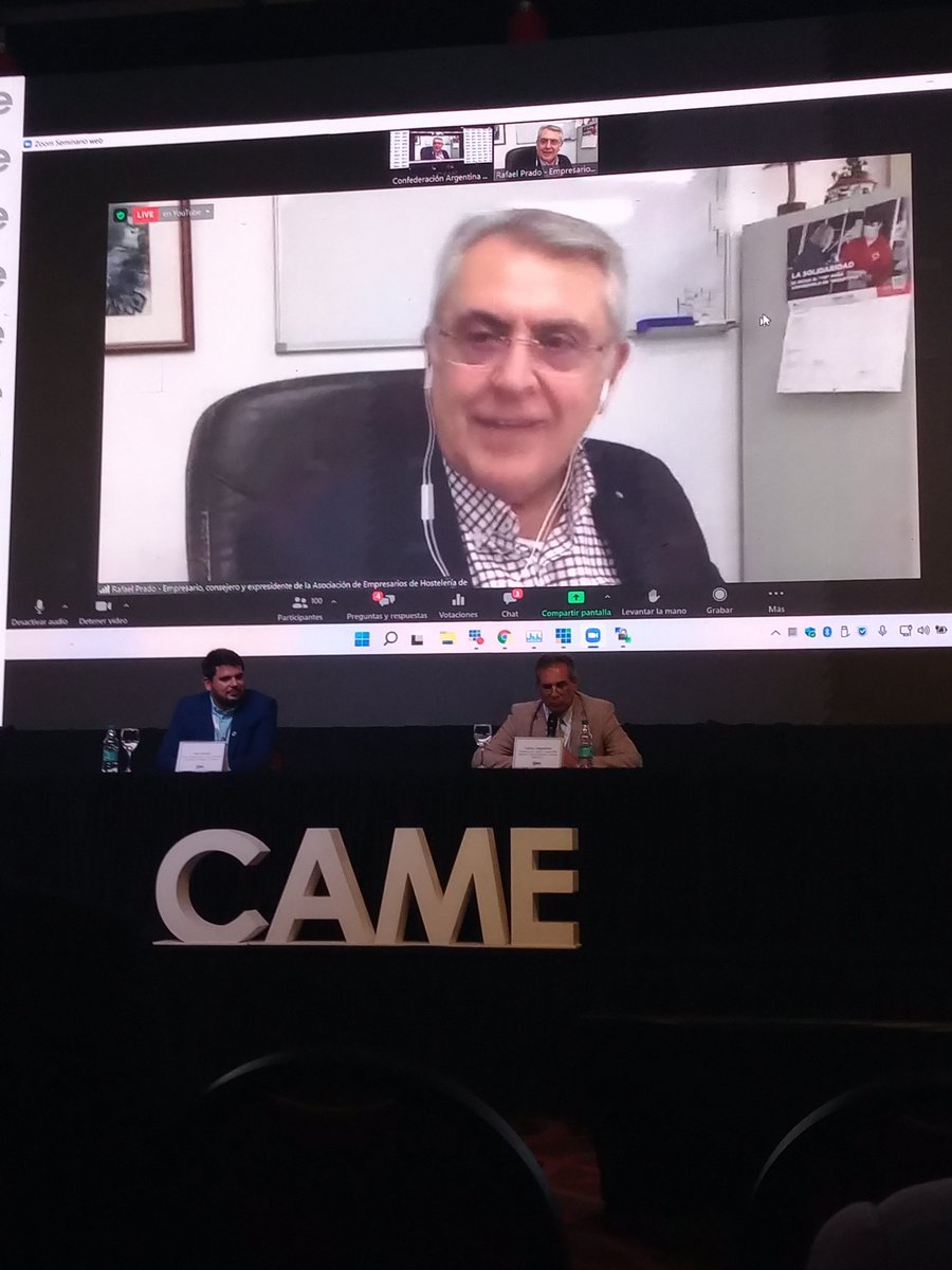 TurDiversidad's tweet photo. #xxforocame @redcame @ComercioCAME Rafael Prado Expresidente de la Asociación de Empresarios de Hostelería https://t.co/ABts8Ii44A
