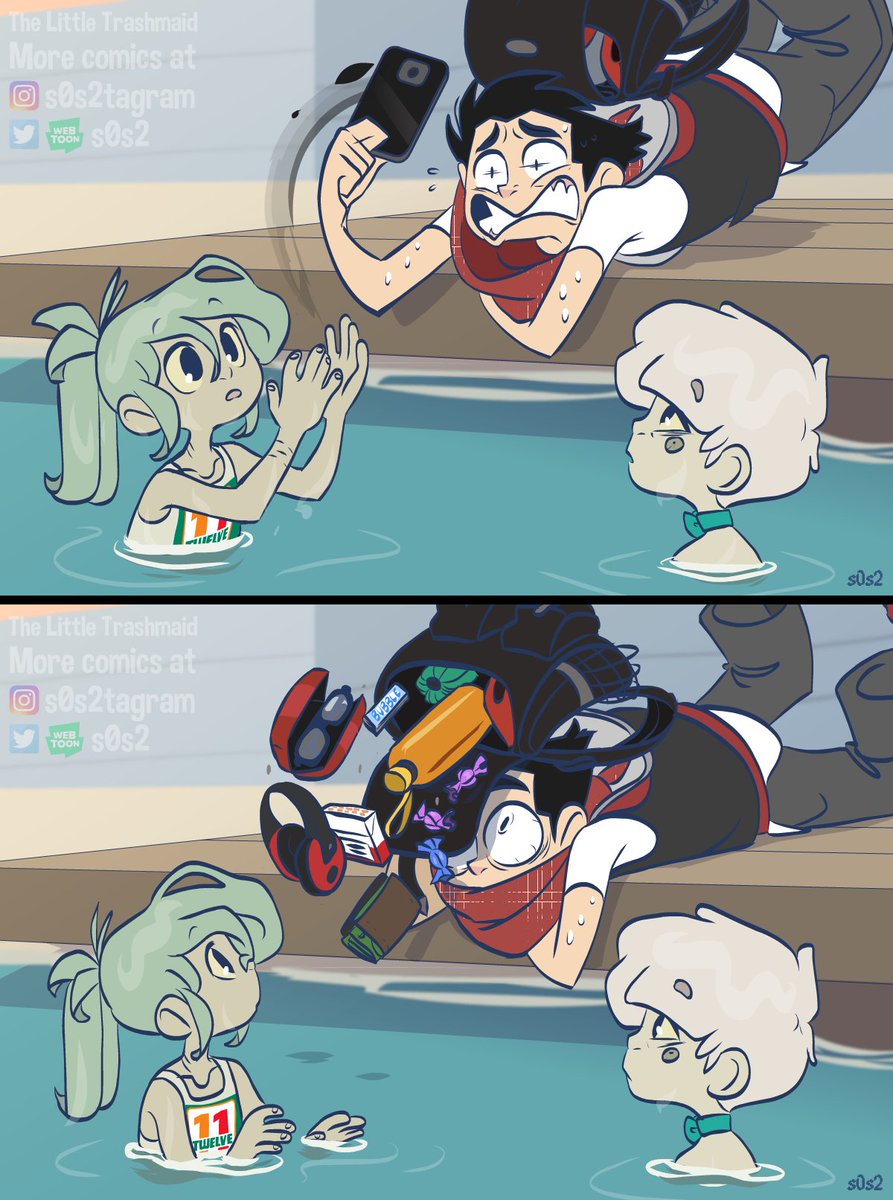 Selfie part 2 🐠📱
#thelittletrashmaid #trashmaid #mermaid #savetheplanet 
Sorry for the delay, the comic will be back on it's regular schedule now 