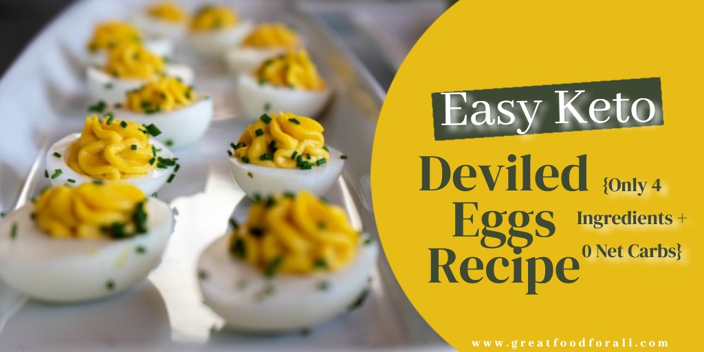 Keto Deviled Eggs recipe can be made with just 4 basic ingredients, which can be enjoyed as a snack or served as an elegant appetizer.
Full Recipe: greatfoodforall.com/keto-deviled-e…
#Keto #KetoEggRecipes #DeviledEggs #Eggs #LowCarbRecipe