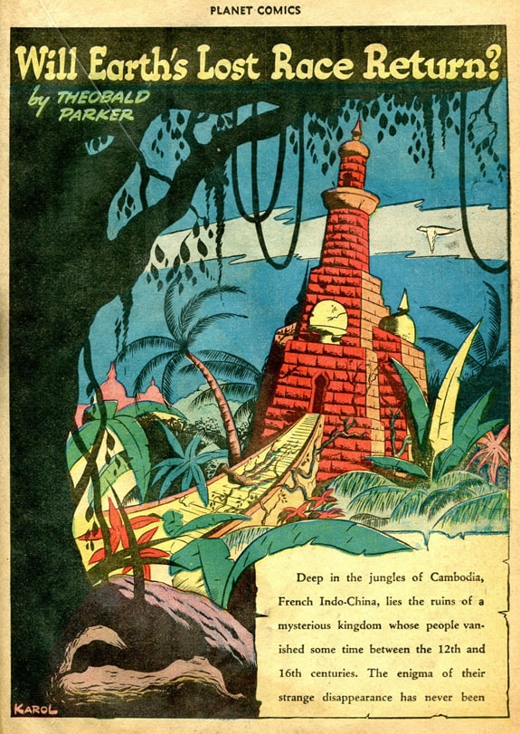 GardnerFFox's tweet photo. The #FoxLibrary recently added to the 2-Page Comic Story Section. A #shortstory #pulpyread Originally published in Planet Comics #26 in 1943.
https://t.co/Bw8rjL0BMO https://t.co/lKuZMcey1K