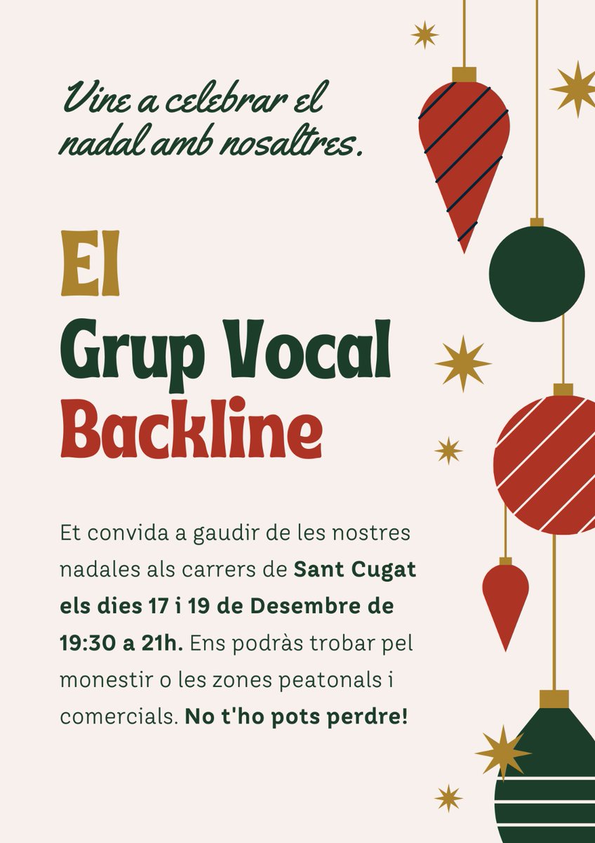Backline Grup Vocal tweet media