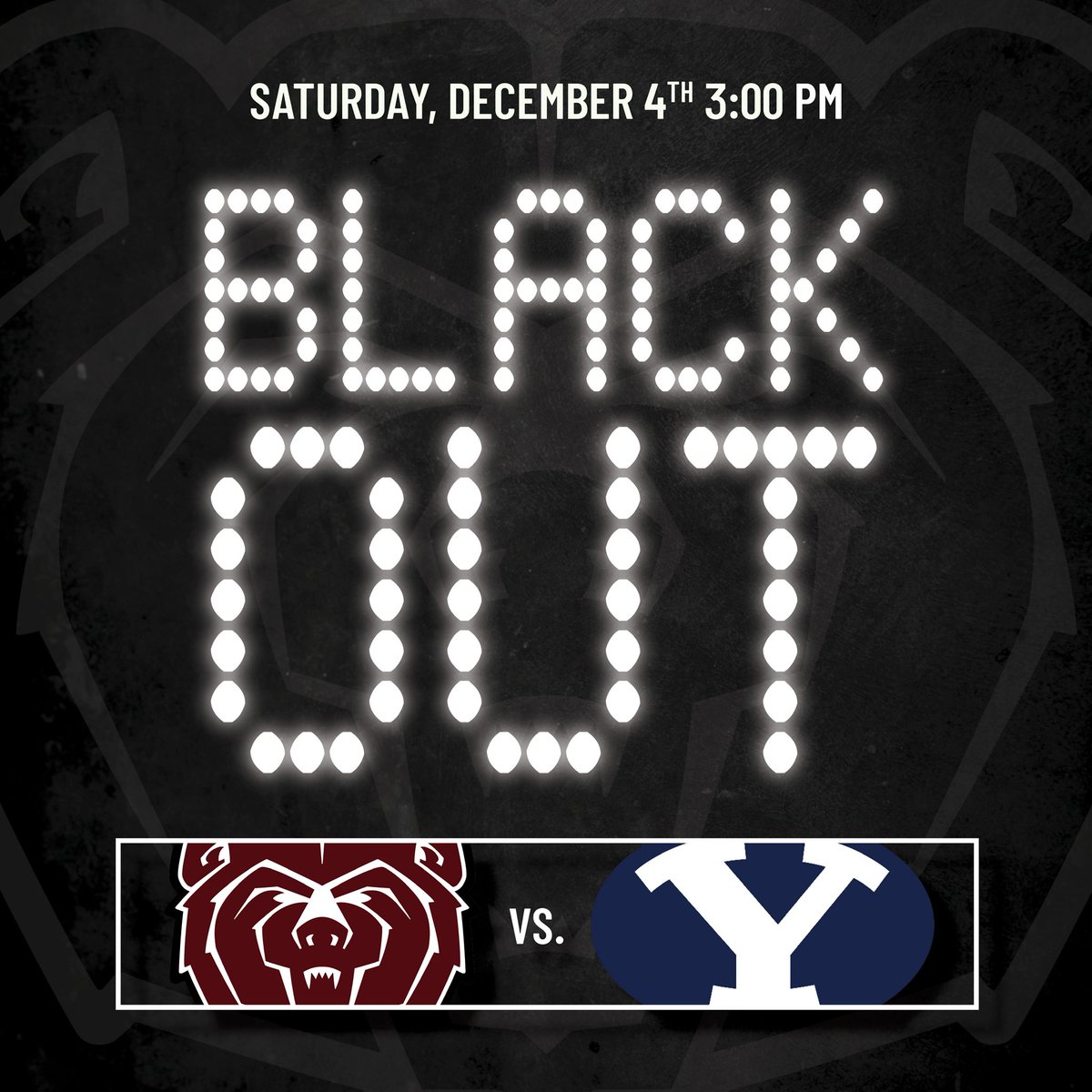 🚨🚨🚨 It’s a Black Out🚨🚨🚨

🐻 Fans‼️ Students‼️ 

We need you all in the Q tomorrow‼️😤👏👏