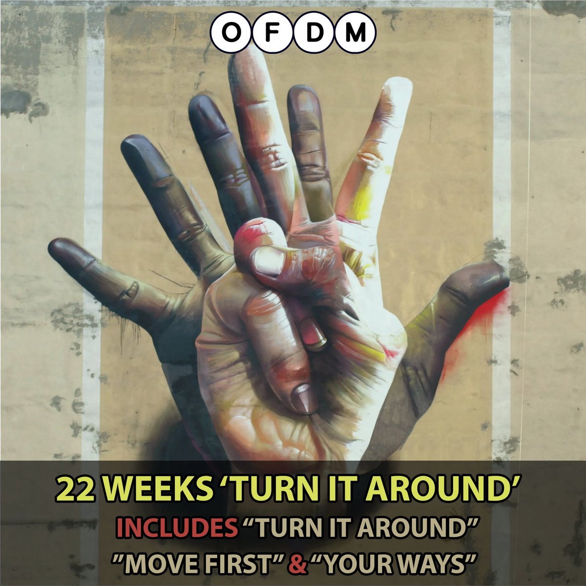 OFDMRecords's tweet image. Our next official release is the ‘Turn It Around’ EP from 22 Weeks out everywhere one week from today FRIDAY 12/10! #22Weeks #OFDMRecords #HouseMusic #TechHouse 

Pre-Save:
snd.click/OFDM099