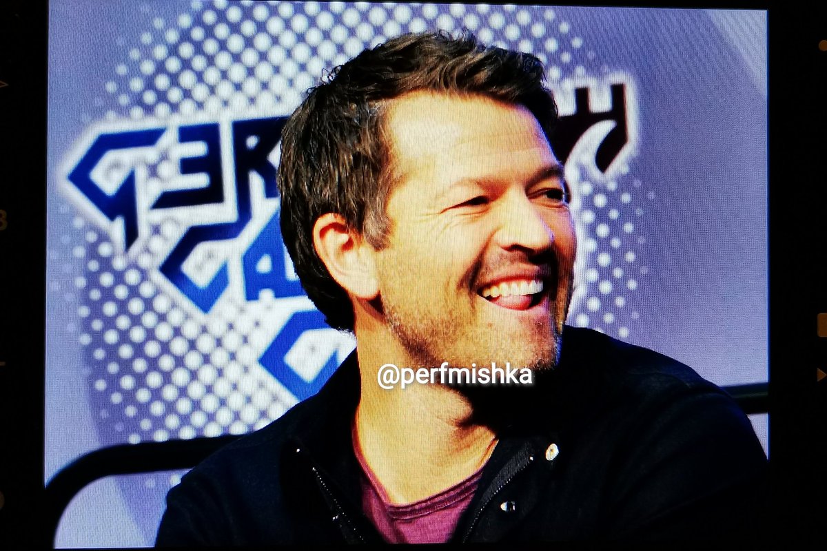 BUDDIESTOLOVERS's tweet photo. #BackOfCam preview
Tongue 😋
@mishacollins at #GCCDortmund #GermanComicCon https://t.co/uXSwlaYoki