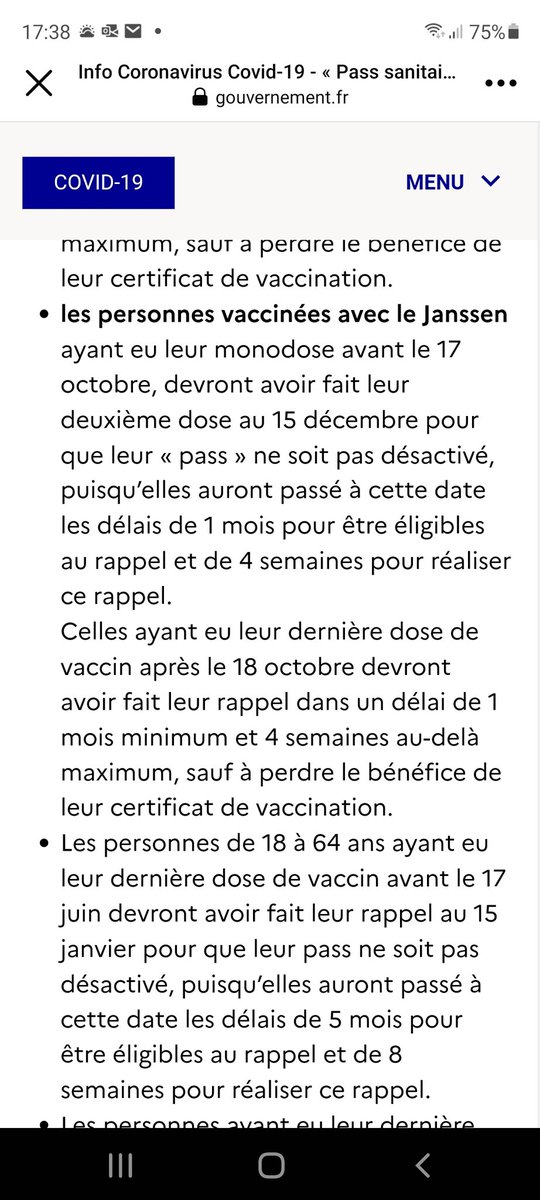 <a href="/hugodejonge/">Hugo de Jonge</a> Krijgen de mensen die verplicht met Jansen zijn gevaccineerd ook al in december een uitnodiging? Ben van 1967 en dus Jansen *er was nog geen keus toen) en steeds meer Europese landen accepteren Jansen niet meer voor de qr code