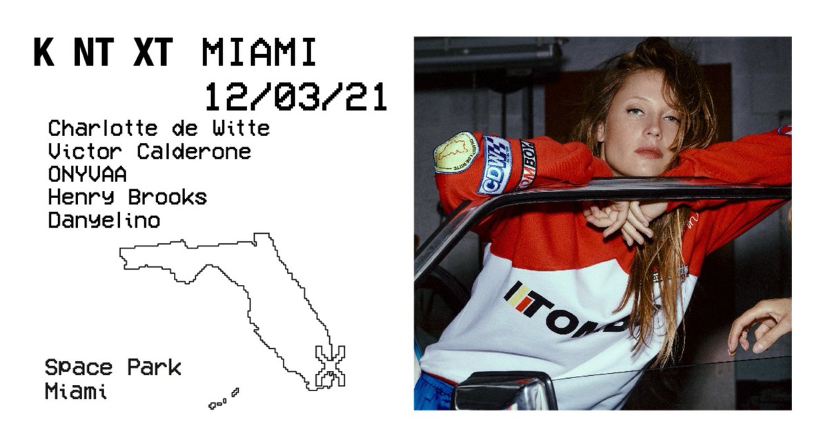 CharlottedWitte's tweet image. This is happening today! @KNTXTmusic x @SpaceParkMiami 🤩✨ kntxt.link/miami-3dec