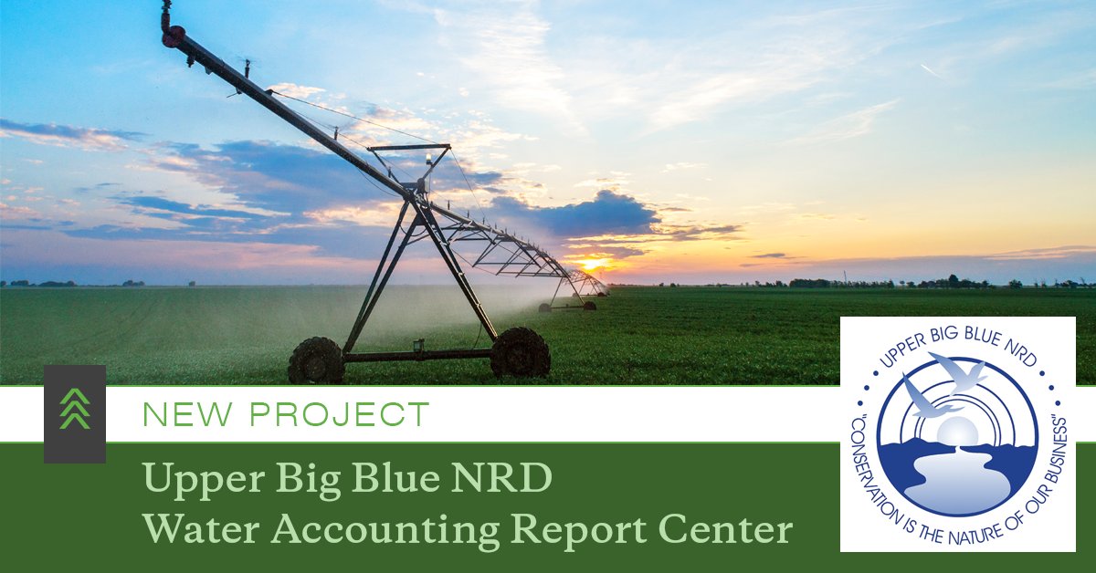 ESASitka's tweet photo. Sitka has begun new work for Nebraska’s Upper Big Blue Natural Resource District @UBBNRD, working with partners @olsson_tweets to build a Report Center for their Water Accounting Platform. This is another project leveraging features built in the open-source ProjectFirma platform. https://t.co/SnfOxePw15
