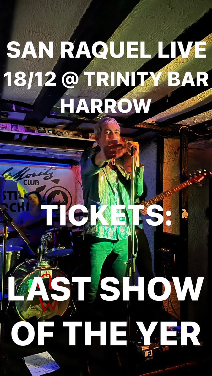 1tobyc's tweet photo. Last gig of the year, be there.
https://t.co/kYHjuEtasH
@SaintRaquel #rock #gigs #live https://t.co/gVtkBuv0Iz