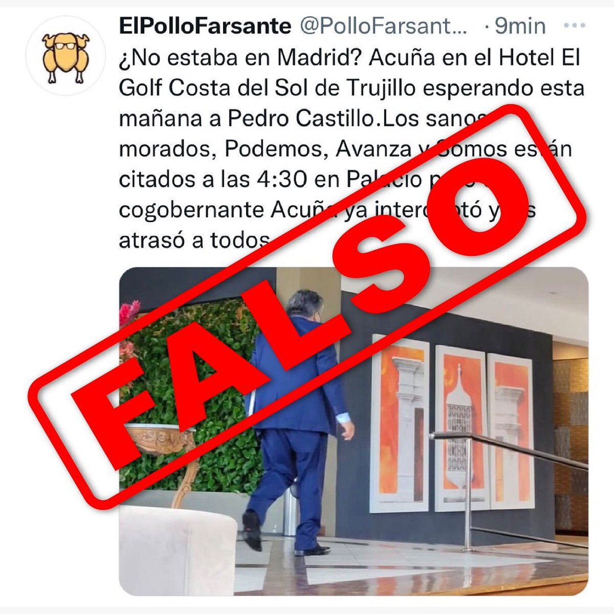 MIENTES, afirmas algo que NO es cierto, mi padre está en Lima. Te encanta desacreditar a las personas y te escudas, en una pantalla. MAL BETO, el rating te está mareando y por eso, enciendes la pradera. Espero que recapacites porque así no se hace periodismo, saludos.