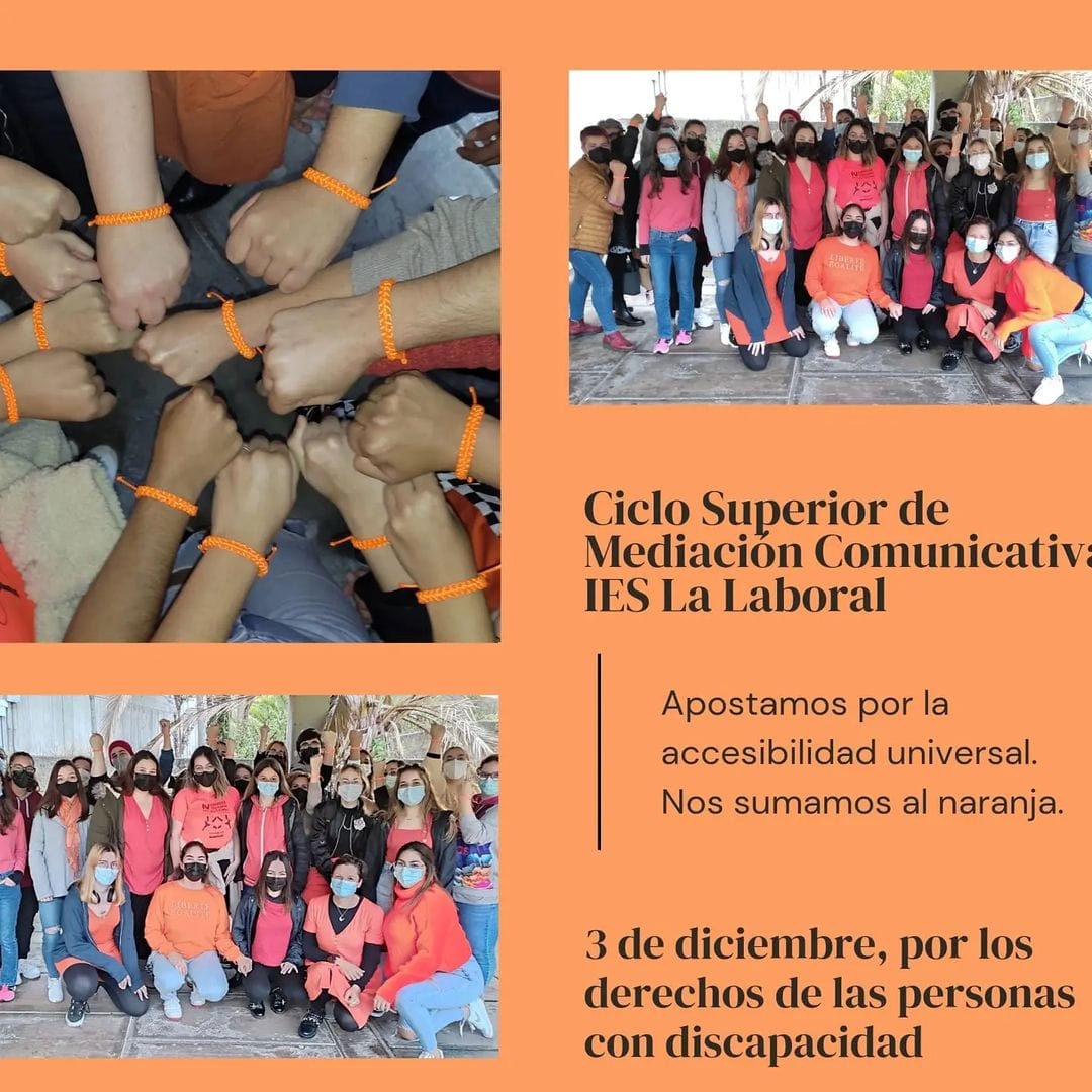 M_Comunicativa's tweet photo. Hoy, #DiaInternacionalDeLasPersonasConDiscapacidad nos unimos a la campaña de @QMovernos junto al alumnado de integración social https://t.co/Qf0GkU7XwG