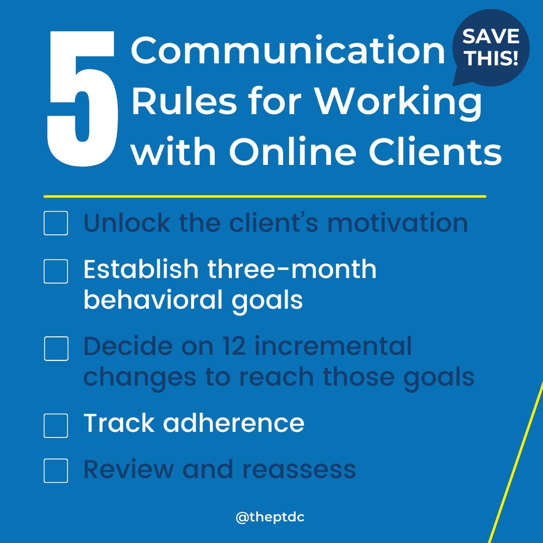 When gyms closed in early 2020, online training exploded. But, more and more trainers were realizing that clients were missing the human connection and clients were leaving.

Here are 5 tips to build trust, promote behaviour change, and improve results with online clients.

#ptdc