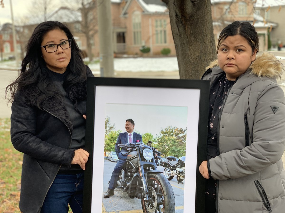 JoannaLavoie's tweet photo. THIS JUST IN: Family of Parkside Drive crash victim Oliver (O'Jay) Sabater demands justice as trial delayed two years; @safeparkside group has organized a Dec. 4 memorial for #Brampton resident.
#Toronto #HighParkTO #unsafestreets
More here: https://t.co/tWqYIIzB5L https://t.co/fRe6wApNf6