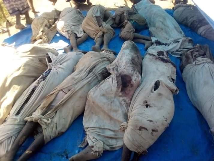 ObboleessaM's tweet photo. The Ethnic cleansing-karayu , Oromia ,Ethiopia!

The Prosperity Ghost- (hoodlums) have murdered dozens of Civilians including Abbaa Gadaa (Chief) of karayu  Oromo, in East Showa zone of Oromia regional state.

Uttermost ,graphic pics showing large-scale killings of "Karrayyu " https://t.co/KOlZ9Y5MXT