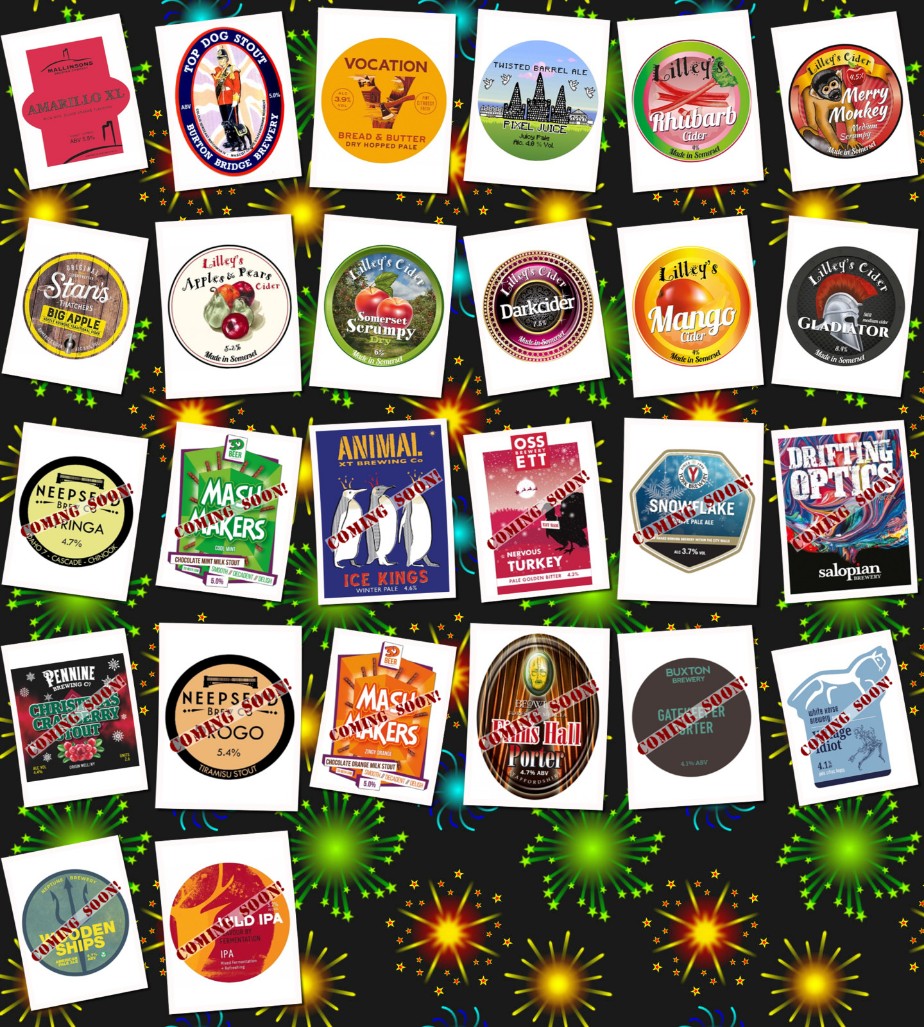 hop_lord's tweet photo. On the bar today!
Beer Board: https://t.co/Hn3KYryyeR

@Mallinsons @Bridge_Brewer @vocationbrewery @TwistBarrelAle @lilleyscider @thatchers_cider @NuneatonCAMRA
#RealAleFinder https://t.co/UH9IdoneeF