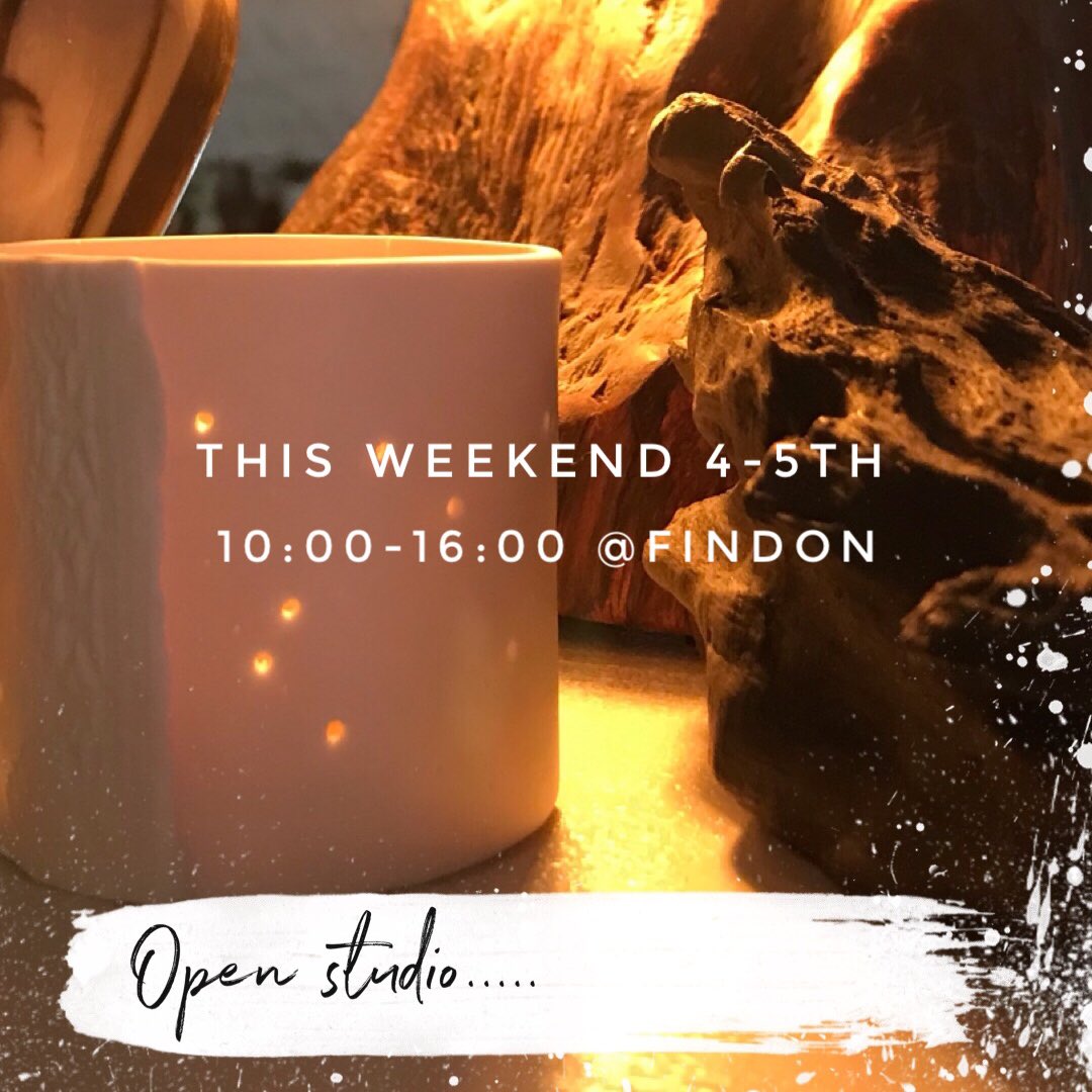 peonboyle's tweet photo. @oldcartshedstudio Table is dressed, fairly lights top up with batteries…are you ready for it? 

Four artists share with you with a unique seasonal display of handmade creations. 🎁#openstudio https://t.co/g0rSHvKn97