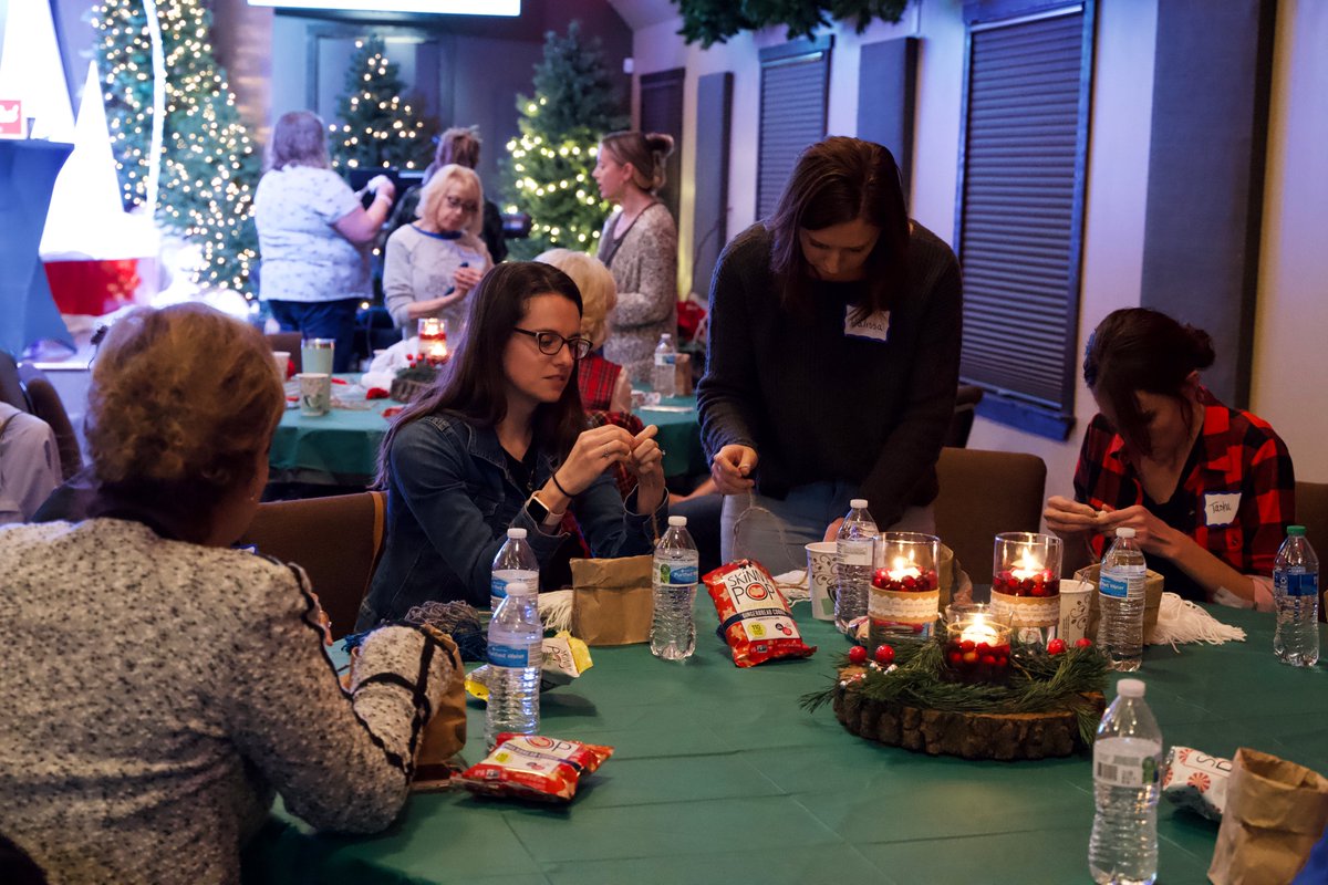 FellowshipKC's tweet photo. Last night our ladies participated in our Christmas Gathering. What a sweet time of fellowship and encouragement leading into this Christmas Season! Our Women's Ministry is full of Gospel-Centered women who build into Biblical community with others.
#bettertogetherkc #gospel https://t.co/eUy3XNccdM
