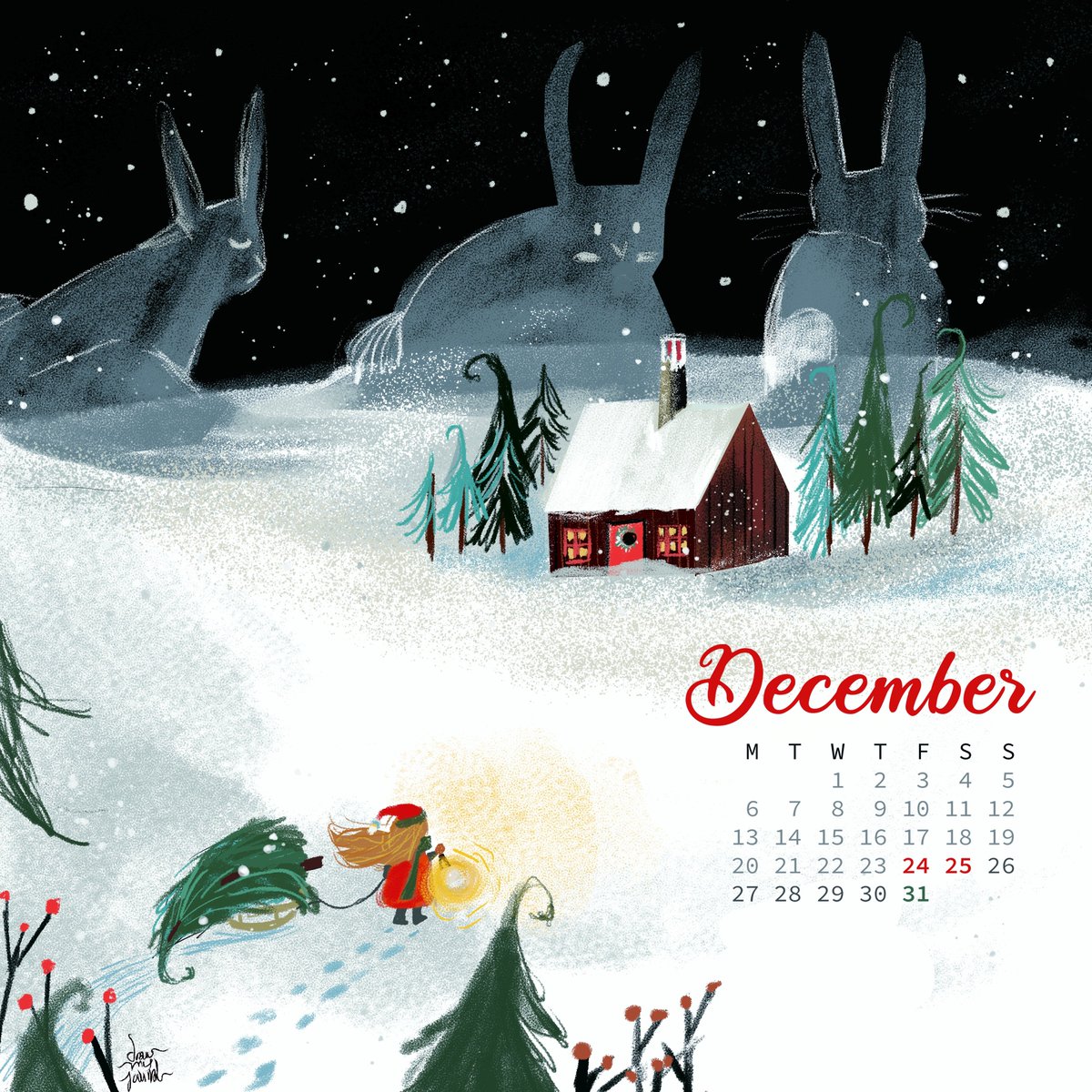 Diciembre ❄️🌲🐰