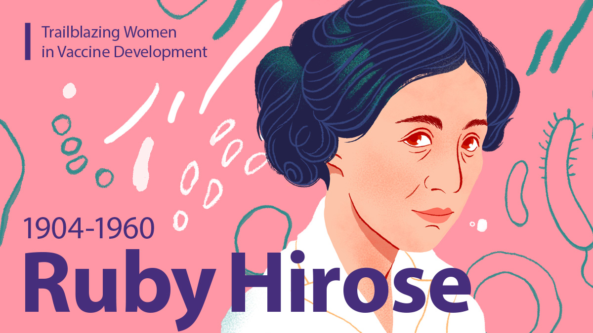 Dr. Ruby Hirose was a Japanese-American biochemist and bacteriologist who pioneered the creation of polio and hay fever vaccines. She was honoured by the American Chemical Society for her contributions in Chemistry. She also contributed to the vaccine for infantile paralysis. 1/2
