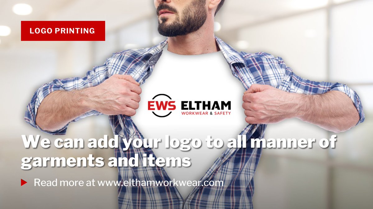 You will need to email us your logo, then our experienced team of designers will render it &amp; send it back for approval✅

Once approved, we will store this logo for you to use again for free - no set up fees👕

bit.ly/39bx3Ml 

#ElthamWorkwear #logoprinting #workwear