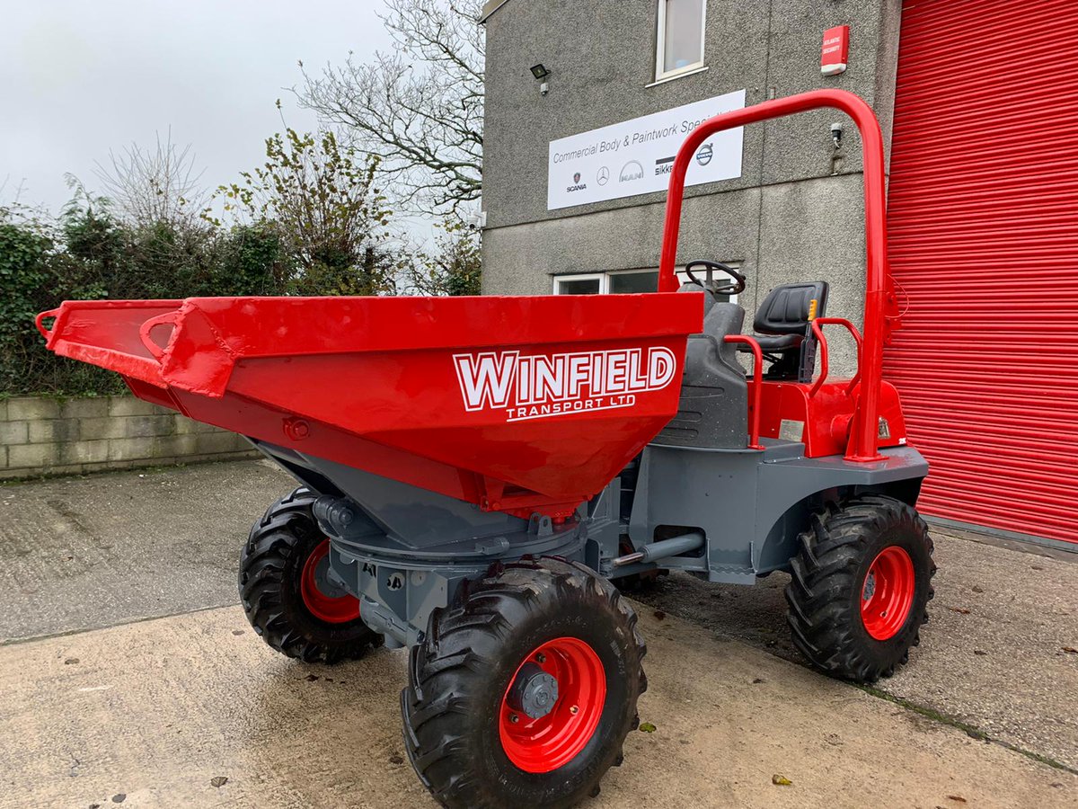 2kcoachworks's tweet photo. Complete #refurbishment carried out on this #AUSA #dumper #truck, we also produced and fitted the customer #logo in vinyl. As you can see we work on all types of vehicles and can #sandblast #paint and #signwrite all in house! Email us your pics and requirements for a quote! https://t.co/nB0IHytKha