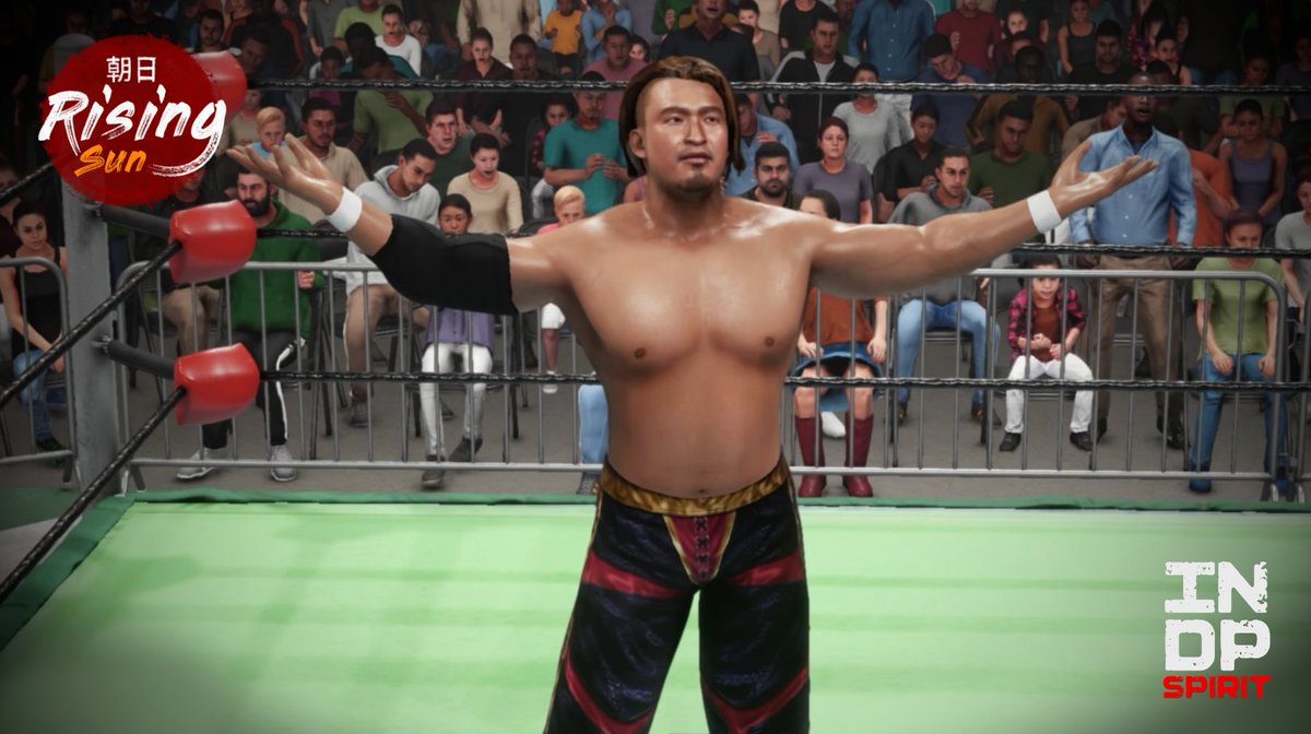 INDPspirit's tweet photo. Naomichi Marufuji joins the #RisingSun Mini Pack coming to 2K19 on PS on 18 Dec 2021.
This is a random Puro collection to complement our previous packs!
Love what we do? Donate a $ or 2 to support the team at https://t.co/GNmkREnUEr https://t.co/8HkAqSx2Rc