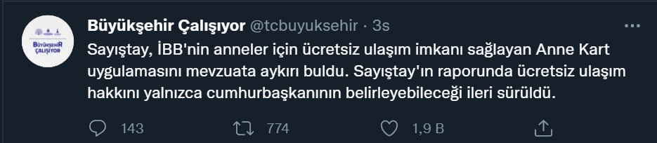 bunları kentin tüm ilçelerindeki bilbordlara asacaksınız, metrobüs,metro,vapurda 24 saat göstereceksiniz 
<a href="/ekrem_imamoglu/">Ekrem İmamoğlu</a>
 
<a href="/tcbuyuksehir/">AK Belediyeler</a>
 
<a href="/ibbhaberleri/">haber</a>