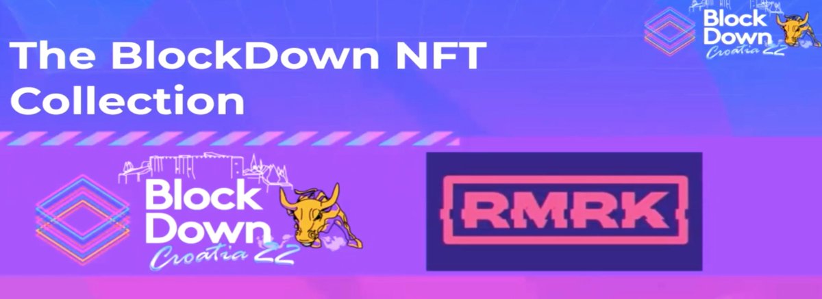 Brad_Laurie's tweet image. Also great to see the partnership between @RmrkApp &amp;amp; 
@BlockDownConf as Erhan Korhaliller (@_ErhanK_), &amp;amp; all in the #BlockDown team, plan &amp;amp; prep for their NFT Enabled #Web3 Festival - @Blockdownconf in Croatia '22. Great see that $RMRK #NFTs are part of the #crypto festival!