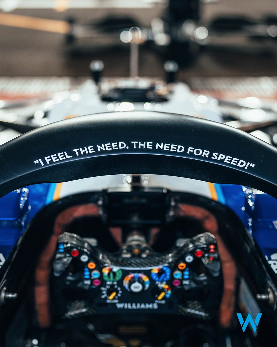 WilliamsRacing's tweet photo. 💬💙 https://t.co/DienRMujko