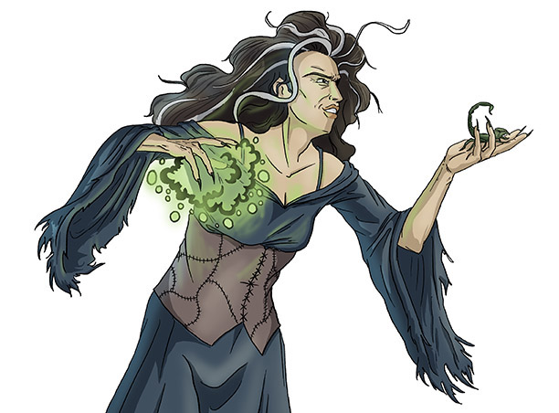 Gormlaith is one of my favorite characters from the <a href="/glasscannonpod/">The Glass Cannon Network</a>, and inspired me to play my own witch in a pathfinder campaign.
#comics #illustration #RPG #Pathfinder #fantasy #fantasart #fantasyillustration #DnD #digitalart #GCP #GCPnation