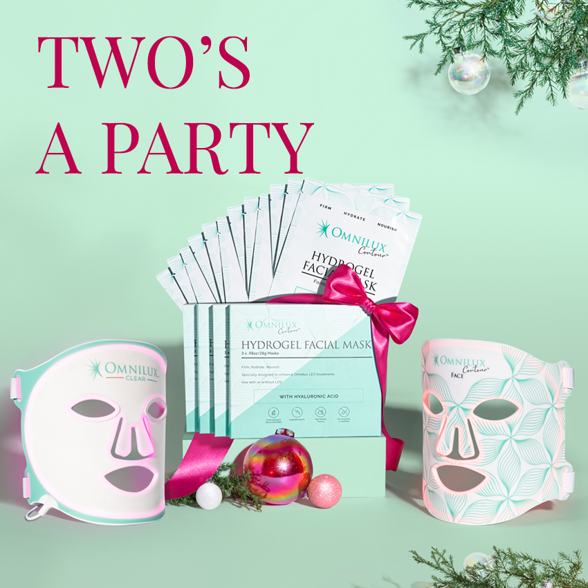 OmniluxLED's tweet photo. We’re so excited to share with you our new holiday exclusive gift sets! Featuring best-selling combinations to fit any skincare routine and every beauty wish list - plus extra savings for you. https://t.co/rbUmZXFlhQ