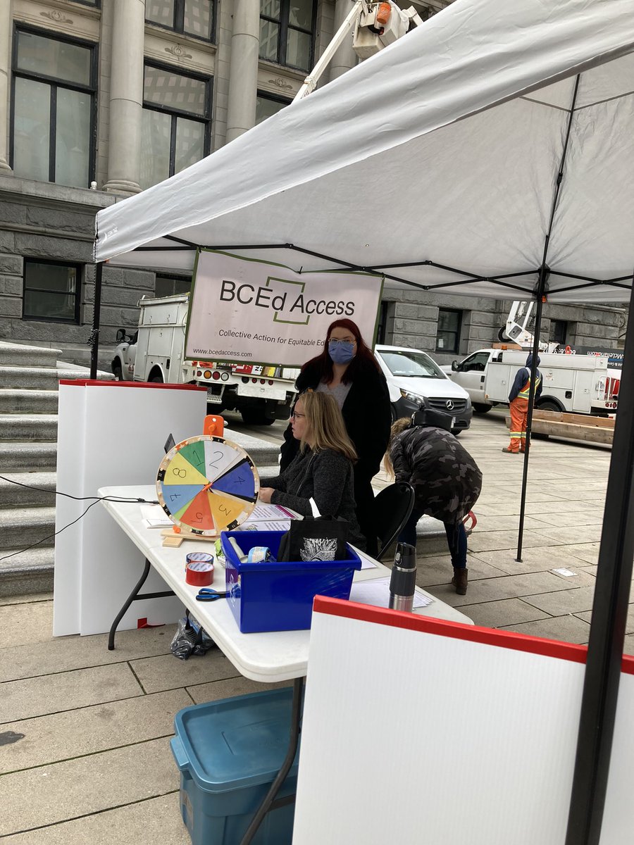 DyslexiaBC's tweet photo. Dyslexia BC and BC Ed Access are here. Hope you come to support between 11 and 1.  
Art Gallery all kids with disability even Dyslexia/learning disabilities need access, support and funding!  @JenPalmaGlobal  @GlobalBC @BCEdAccess 

#DyslexiaBC #bcedaccess #bcpoli #bced ￼￼￼ https://t.co/e8jZYBkVas