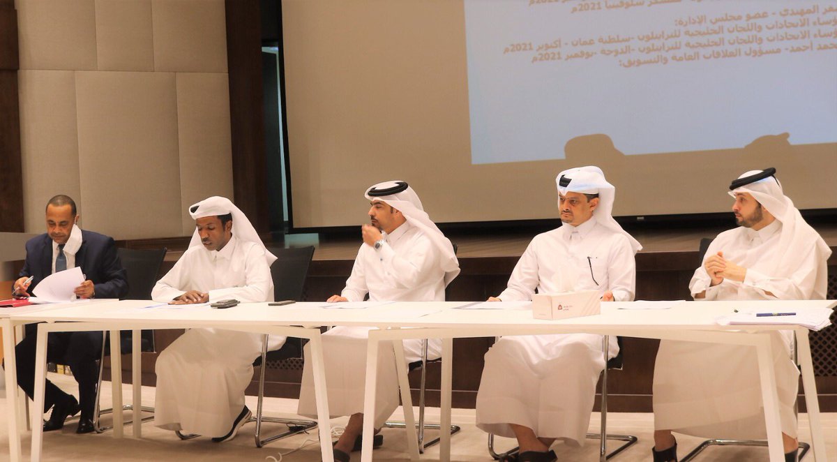 عمومية الدراجات والترايثلون تجدد الثقة في مجلس الادارة برئاسة الدكتور محمد جهام الكواري 
<a href="/qatar_olympic/">Team Qatar 🇶🇦</a> 
@alkasschannel 
<a href="/QatarTelevision/">تلفزيون قطر</a> 
<a href="/ArabCycling/">Arab Cycling Federation الاتحاد العربي للدراجات</a> 
<a href="/QNBGroup/">QNBGroup</a> 
<a href="/UCI_cycling/">UCI</a>