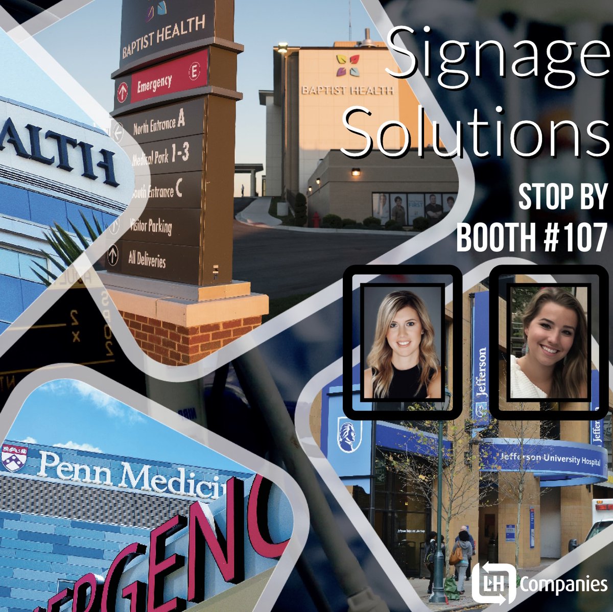 LHCompanies's tweet photo. We’re excited to attend the Healthcare Facilities Symposium from December 6-8, in Austin, Texas. Stop by booth 107 to meet Christine and Carmen to see how L&amp;H can assist with your next project.
#lhcompanies #signon #hfse https://t.co/dcmNuCPvGz