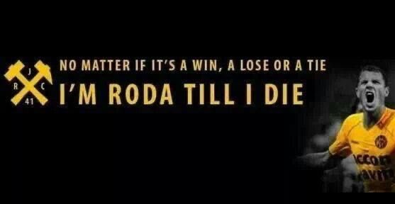 EigenwijzeTine's tweet photo. Tijd voor Roda ππ€β #dorrod #RodaJCKerkrade #nulviervijf #ForzaRJC https://t.co/nrtu7KDsHG