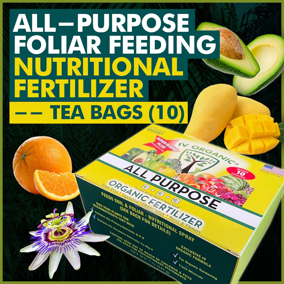 IV_Organics's tweet photo. VIDEO LINK: https://t.co/UJmhvbhbg6
๐๐๐๐๐๐๐๐๐๐ซ๐๐๐๐ฅญ๐๐ฅฅ๐ฅ๐
๐๐ฅ๐ฅฆ๐ฅฌ๐ฅ๐ถ๐ซ๐ฝ๐ฅ๐ซ๐ง๐ง
๐ฅ๐
#IVOrganic #AllPurpose #AllPlants #NutritionalSpray #FoliarFeeding #PlantCare #NPKMgSCa #MacroNutrients #MicroNutrients #Azomite https://t.co/WH6BMygPcE