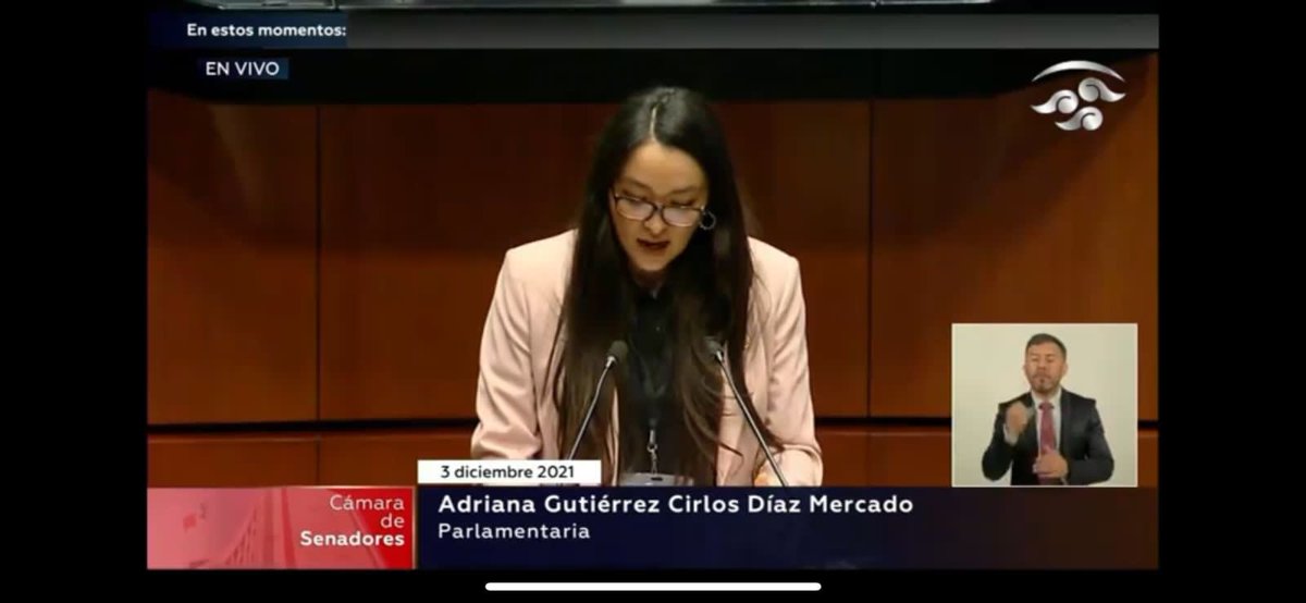 Es un honor formar parte en el Primer Parlamento de Personas con Discapacidad en el Senado de la República presentando iniciativas de ley para las personas con discapacidad auditiva.

#discapacidad #primerparlamentodepersonascondiscapacidad <a href="/viendotentiendo/">Viendotentiendo</a>