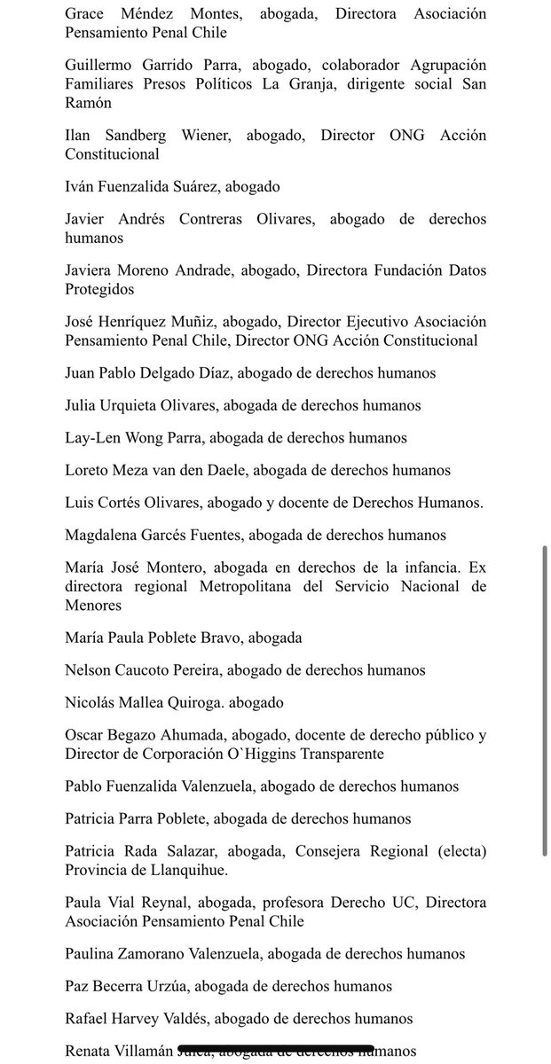 N_PrensaCL's tweet photo. 🔴 “La llegada de @joseantoniokast nos dice algo para tener siempre en mente: los derechos humanos son conquistas democráticas”, abogados especializados en DDHH dan su apoyo a @gabrielboric. https://t.co/6GUcoEvrjl