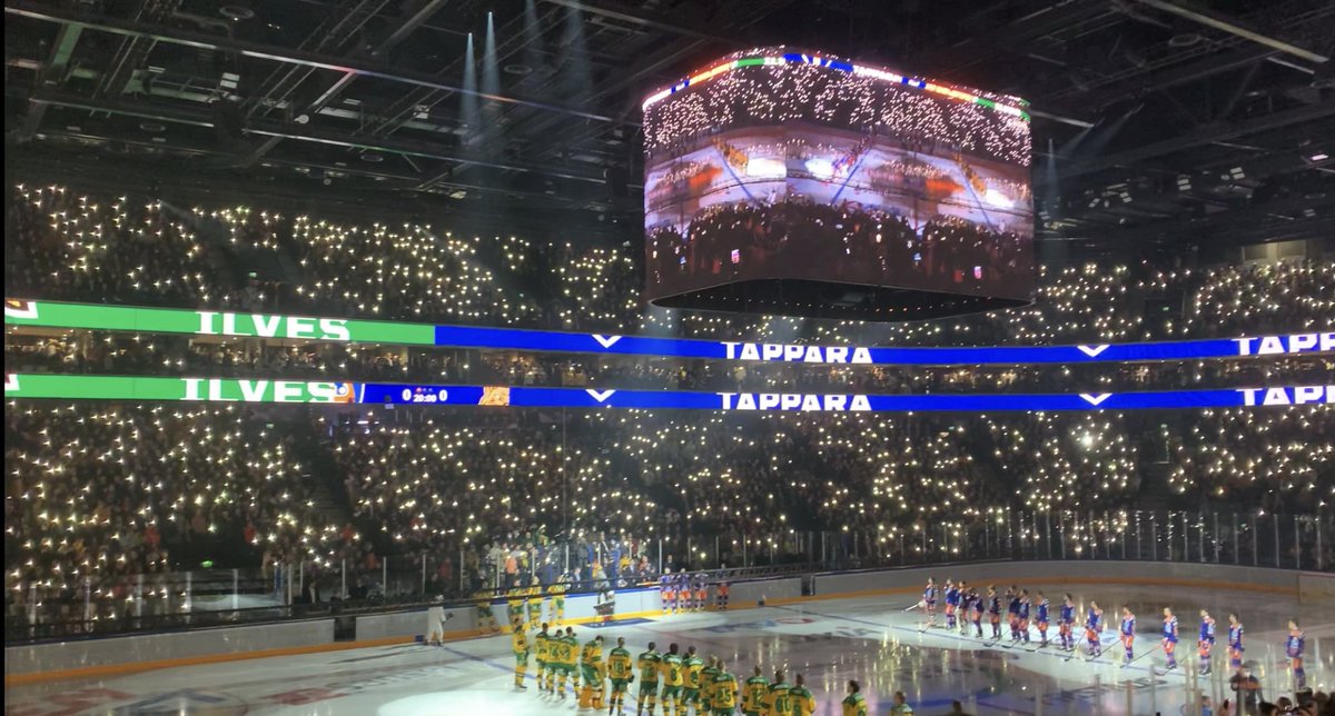 Tampereen uuden Nokia-areenan ensimmäinen tulikoe oli tänään. Omat lapsuuden muistot Hakametsästä ja tulevalle polvelle ne antaa sitten #NokiaArena