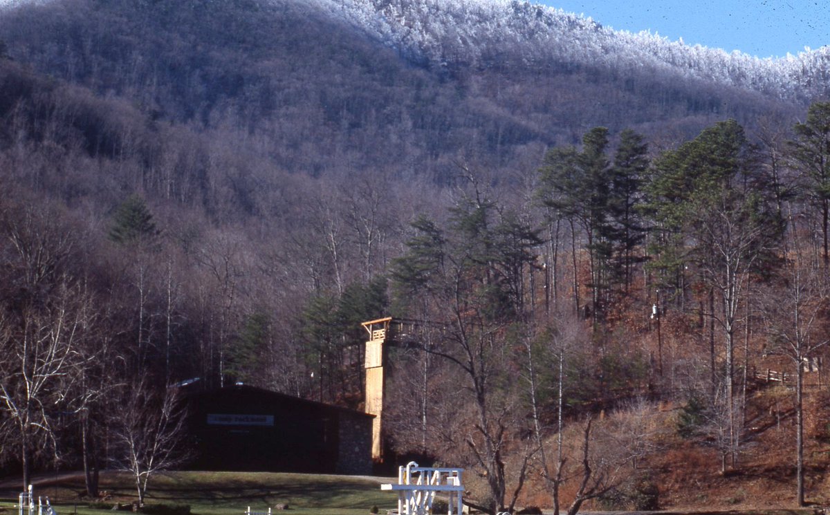 #flashbackfriday to a snow capped day at Rockmont in the '80s! We're looking forward to the first snow of the season up at camp!! #camprockmont #rockmont2021