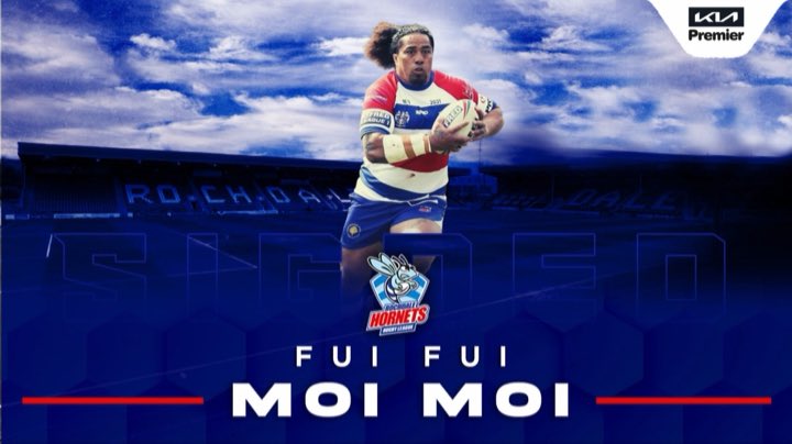 RochdaleHornets's tweet image. 📝 FUIFUI MOIMOI RE-SIGNS FOR 2022

Rochdale Hornets secure the services of the former international prop 🇳🇿 🇹🇴 for another year. 🐝

Full story 👉 hornetsrugbyleague.co.uk/article/1000/r…