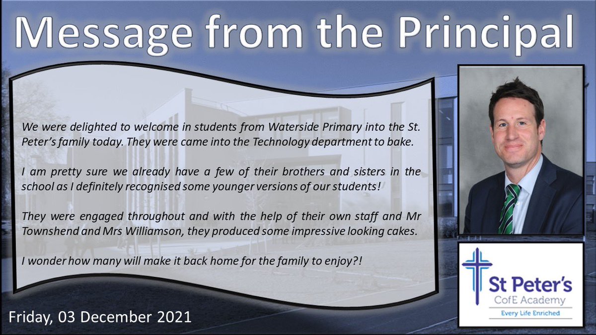 St Peter's CofE Academy (@spawoodard) on Twitter photo 