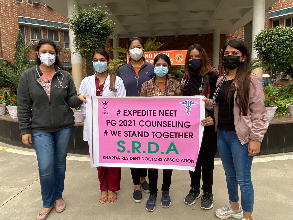 ShardaResidents's tweet photo. #expediteneetpgcounseling #NEETINJUSTICE @FordaIndia Delayed justice is justice denied. Still no hearing, still no action. https://t.co/bjWKkv91nV