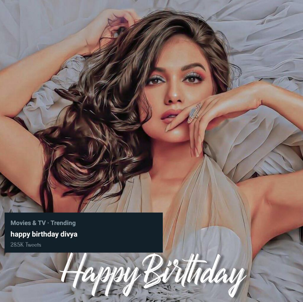 divya_fever's tweet photo. Trending 🔥 
#Happybirthdaydivya https://t.co/U2mlw0MUC0