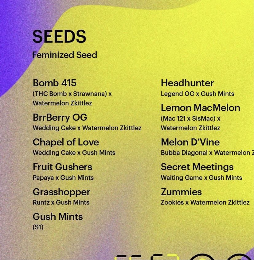 Pcgclones's tweet photo. We are excited to announce our lineup for emerald cut this year. @TheEmeraldCup https://t.co/HAoYy32awM