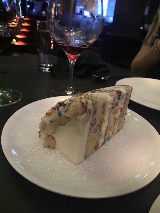 Momofuku in the cosmopolitan did not disappoint. And milk bar for dessert 🤤🥰 https://t.co/O0y5SCYTml<a href="/tag/folsomstreetfair"class="tags"><span>#folsomstreetfair</span></a>