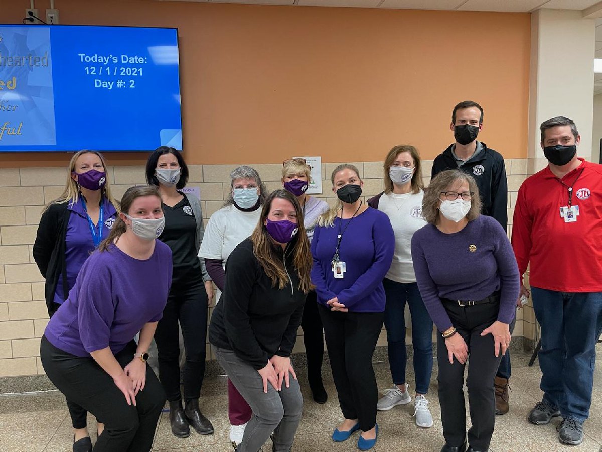 WTA members showed solidarity this week, wearing their WTA masks and clothing and donating to those in need in our community!
